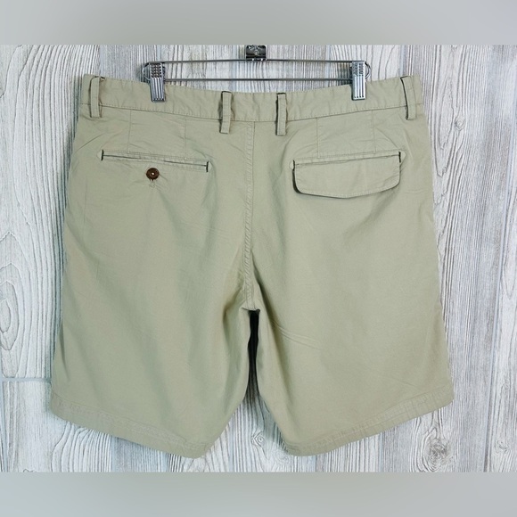 NEW! ROBERT GRAHAM MENS MARANA Shorts Khaki Size 34 NWT Chino Casual Summer - Picture 8 of 13